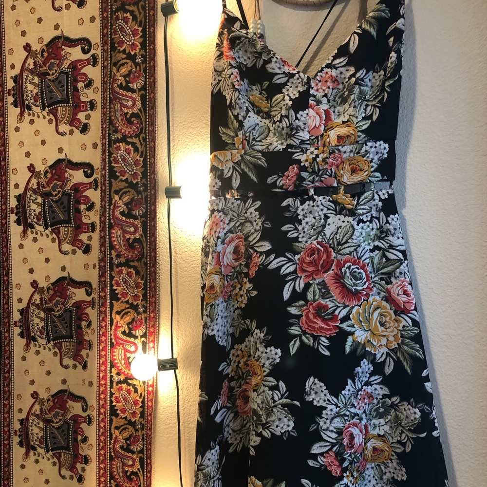 Honey Punch strappy cocktail dress